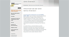 Desktop Screenshot of ignm.at